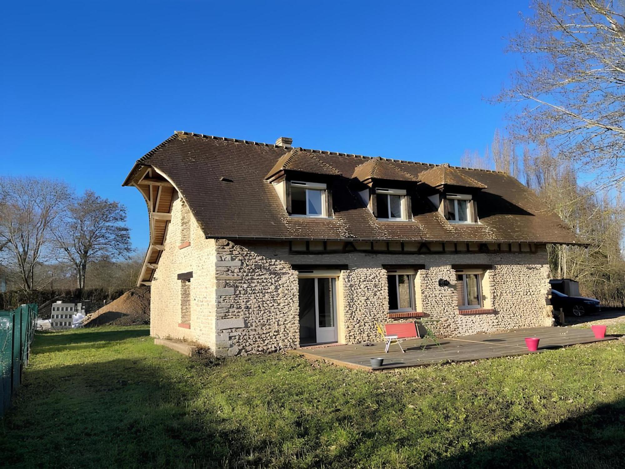 Maison De Campagne Entre Vernon Et Evreux Vila Hardencourt-Cocherel Exterior foto